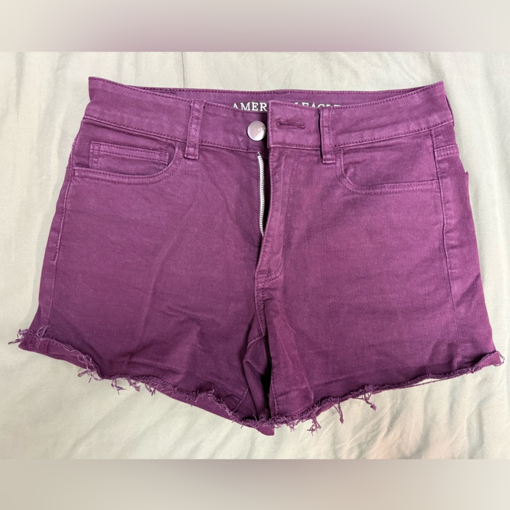 American Eagle Outfitters Purple Jean Shorts
